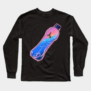 Whale in trap Long Sleeve T-Shirt